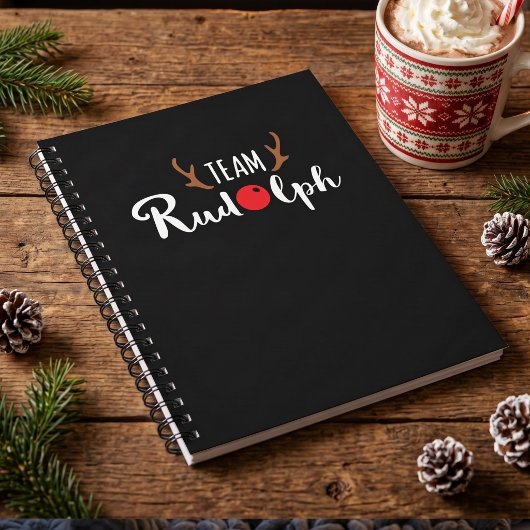 Team Rudolf Kerst Motief Notitieboek