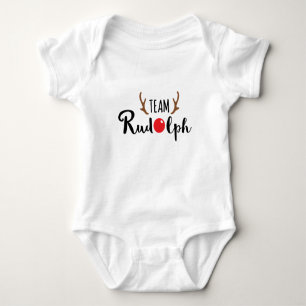 Team Rudolph Family Kerstdesign Romper