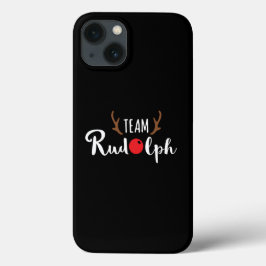 Team Rudolph KerstMotif Case-Mate iPhone Case