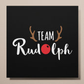 Team Rudolph KerstMotif Poster