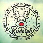 Team Rudolph Raamsticker (Vel 3)