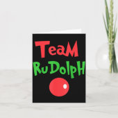 Team Rudolph - Rudolph The Red Nose Reindeer  Kaart (Voorkant)