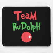 Team Rudolph - Rudolph The Red Nose Reindeer  Muismat (Voorkant)
