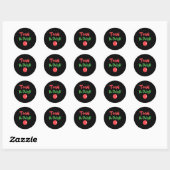Team Rudolph - Rudolph The Red Nose Reindeer Ronde Sticker (Vel)
