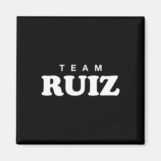 Team Ruiz Persoonlijke Achternaam Bruid Bruidegom  Magneet