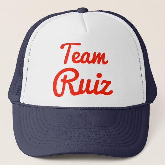 Team Ruiz Trucker Pet (Voorkant)