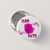 TEAM RUTH RONDE BUTTON 3,2 CM (Voorkant /achterkant)