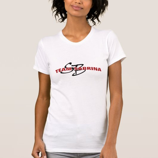 Team Sabrina Basic Woman's T-Shirt (Voorkant)