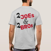 Team Sahlen - 2 JOE's & 2 BRO's T-shirt (Achterkant)