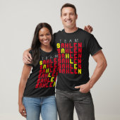 Team Sahlen stagger name T-shirt (Unisex)