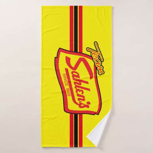 Team Sahlen Stripes Beach Towel Badhanddoek (Badhanddoek)