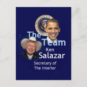 Team Salazar Briefkaart