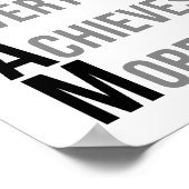 Team samen iedereen bereikt meer poster (Hoek)