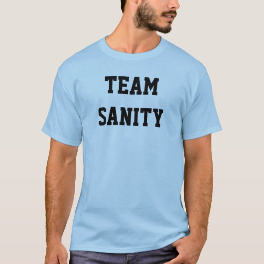 TEAM SANITY T-SHIRT (Voorkant)