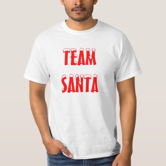 Team Santa-Adult T-shirt (Voorkant)