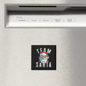 Team Santa Christmas Funny Xmas Santa Claus 1 Magneet (Insitu (Vaatwasser))