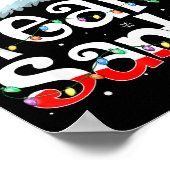 Team Santa Christmas Squad Family Matching Pajamas Poster (Hoek)