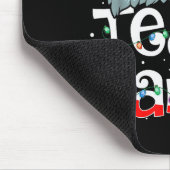 Team Santa Claus Christmas Family Matching Pajama Muismat (Hoek)