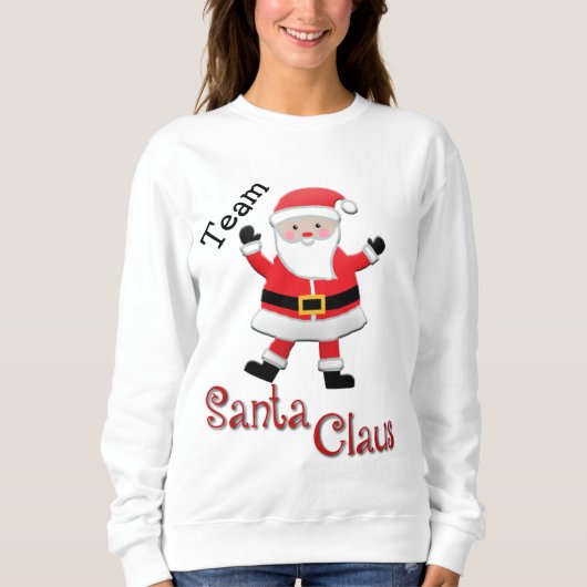 Team Santa Claus Sweatshirt (Voorkant)