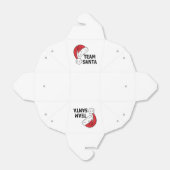 Team Santa ,Cool Christmas Gift Bedankdoosjes (Uitgevouwen)