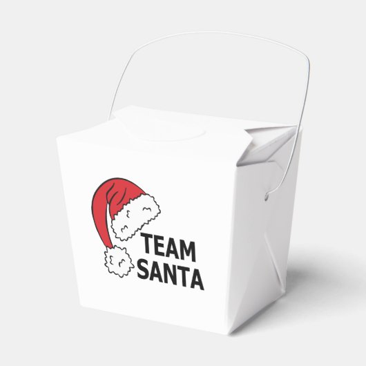 Team Santa ,Cool Christmas Gift Bedankdoosjes (Voorkant Zijde)