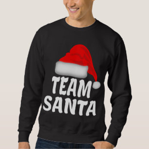 Team Santa Familie Matching Kinder Volwassenen Ple Trui