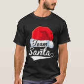 Team Santa Family Tradition kerst-overeenkomst T-shirt (Voorkant)