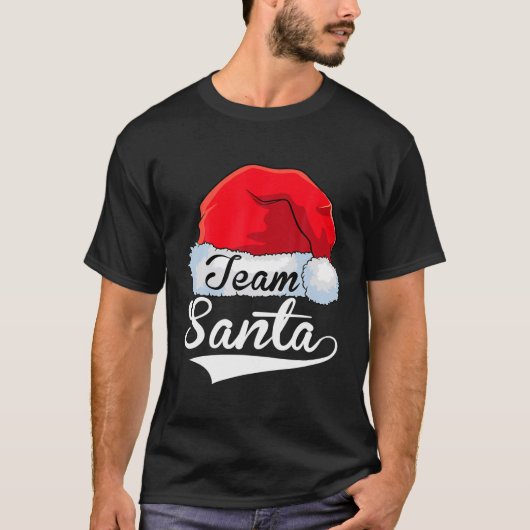 Team Santa Family Tradition kerst-overeenkomst T-shirt (Voorkant)