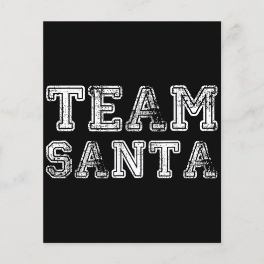 Team Santa Grappige Kerst (Voorkant)