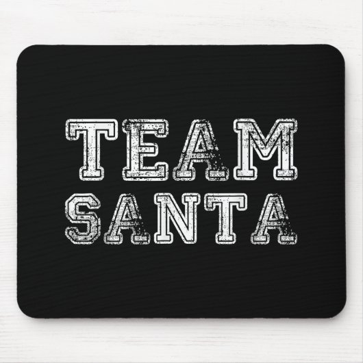 Team Santa Grappige Kerst Muismat (Voorkant)