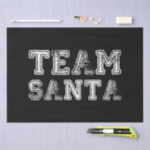 Team Santa Grappige Kerst Tissuepapier (Craft)