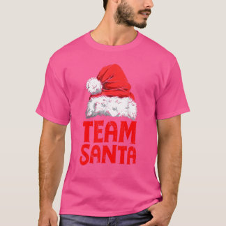 Team Santa Kerstman Squad Family Matching Pajamas T-shirt