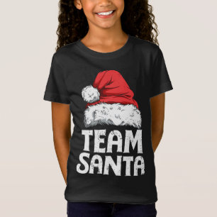 Team Santa Kerstman Squad Family Matching Pajamas T-shirt