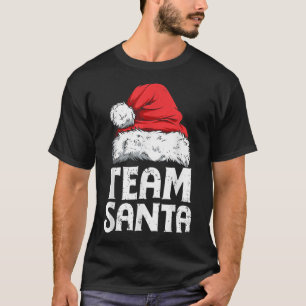 Team Santa Kerstman Squad Family Matching Pajamas T-shirt