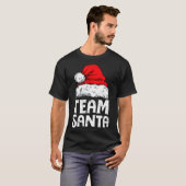 Team Santa Kerstmis Classic T-Shirt (Voorkant volledig)