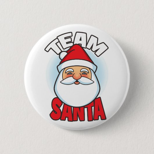 Team Santa Ronde Button 5,7 Cm (Voorkant)