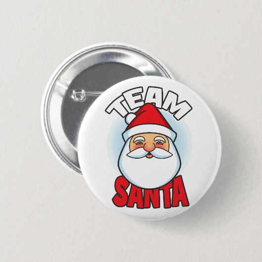 Team Santa Ronde Button 5,7 Cm (Voorkant /achterkant)