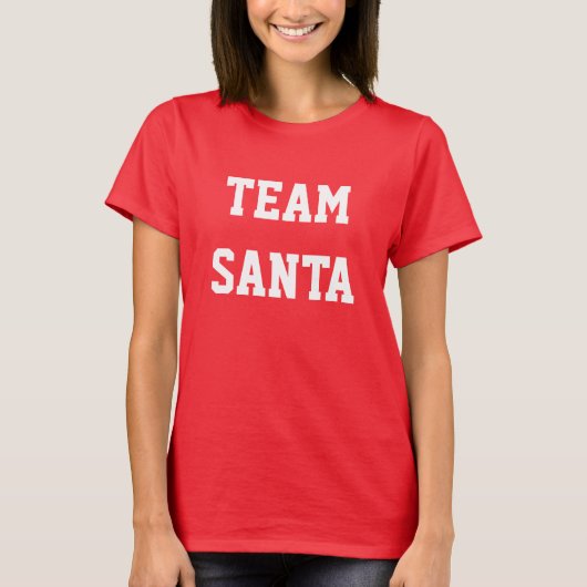 Team Santa Shirt (Voorkant)