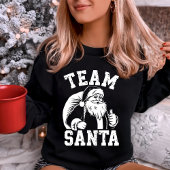 "Team Santa" Thumbs Up Holiday Trui