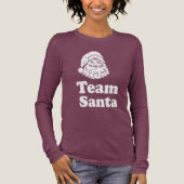 Team Santa Tri-Blend Shirt (Voorkant)