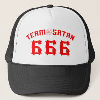 Team Satan 666 Trucker Pet