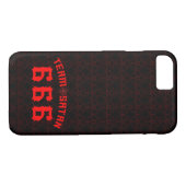 Team Satan Case-Mate iPhone Case (Achterkant (Horizontaal))