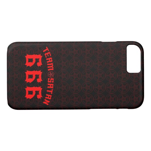 Team Satan Case-Mate iPhone Case (Achterkant (Horizontaal))