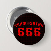 Team Satan Ronde Button 7,6 Cm (Voorkant /achterkant)