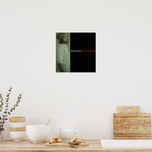 Team Sauce poster (Keuken)