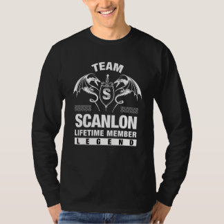 Team Scanlon Lifetime Member T-shirt