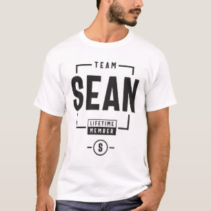 Team Sean Lifetime Lid Sean Naam T-shirt