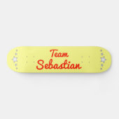 Team Sebastian Persoonlijk Skateboard (Horizontaal)