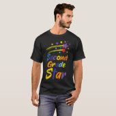 Team Second 2nd Grade Back To School Student Teach T-shirt (Voorkant volledig)