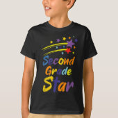 Team Second 2nd Grade Back To School Student Teach T-shirt (Voorkant)